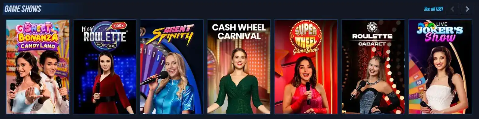 Vegashero Game Shows